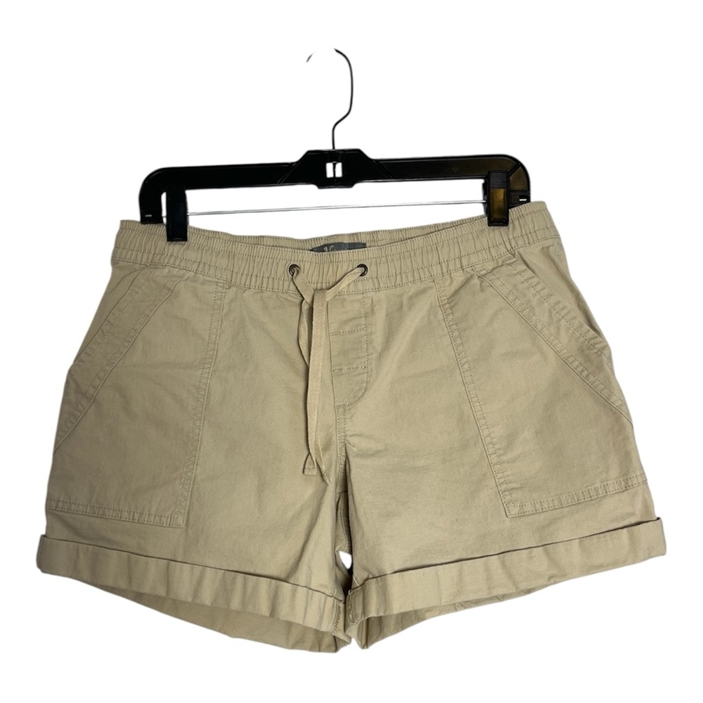 NWOT Natural Reflections Shorts Women’s Khaki Tan Pull On Shorts Vacation Sz M